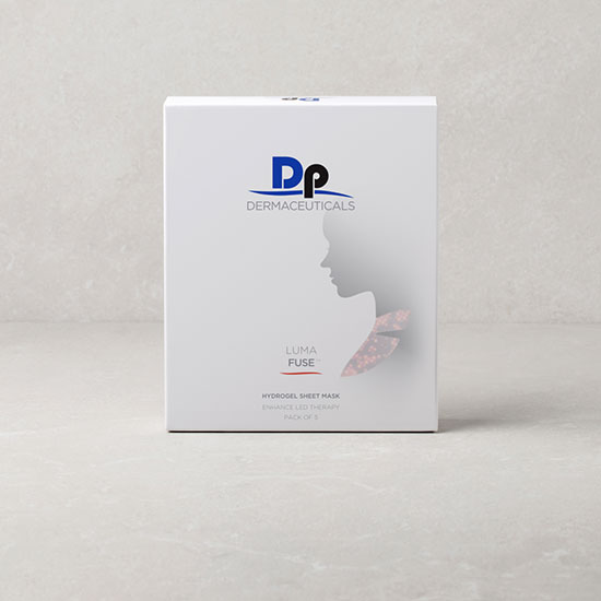 LUMAFUSE HYDROGEL NECK SHEET MASK 